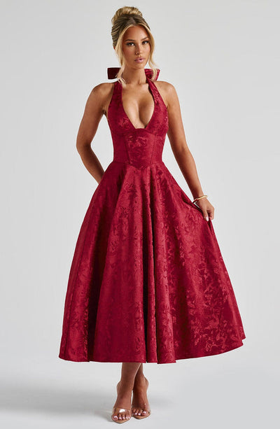 Catalina| Romantic Midi Dress