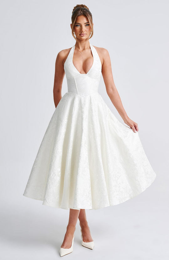 Catalina| Romantic Midi Dress