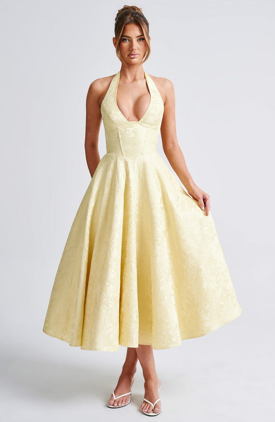 Catalina| Romantic Midi Dress