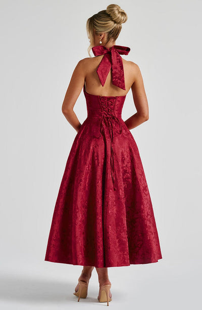 Catalina| Romantic Midi Dress