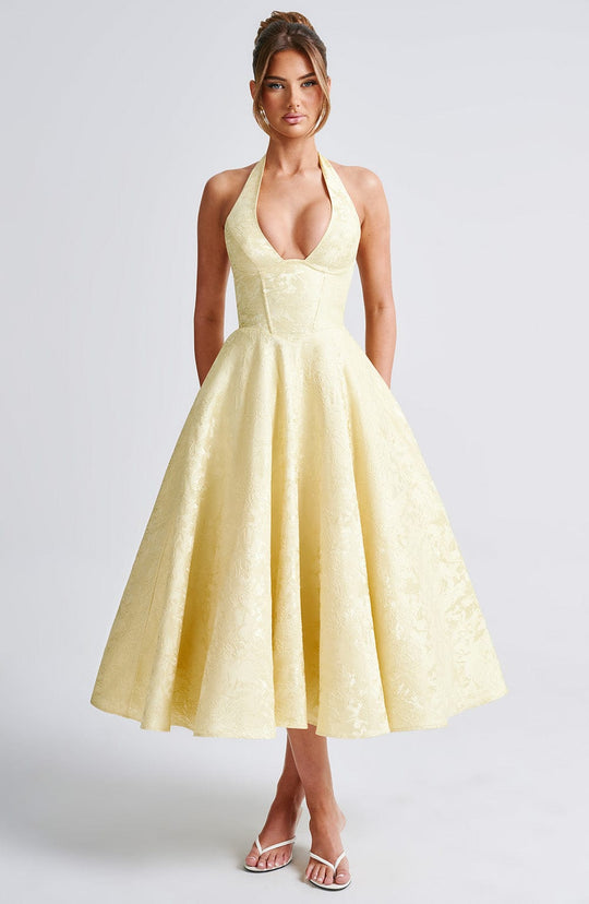 Catalina| Romantic Midi Dress