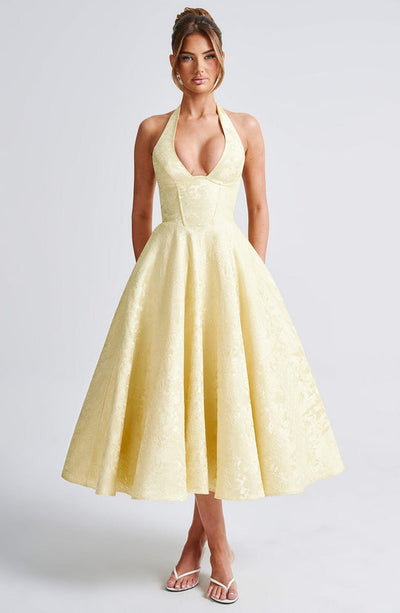 Catalina| Romantic Midi Dress