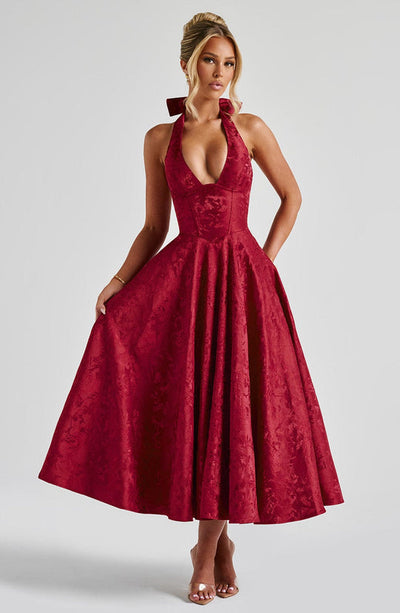 Catalina| Romantic Midi Dress