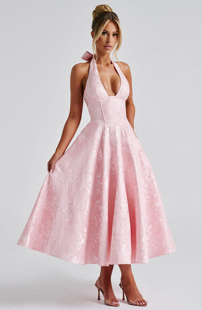 Catalina| Romantic Midi Dress