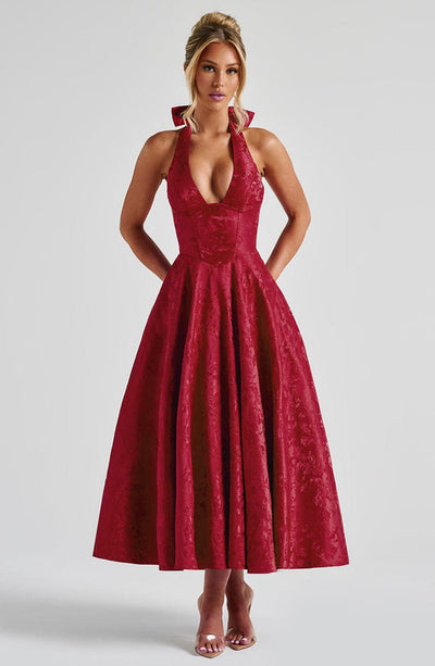 Catalina| Romantic Midi Dress