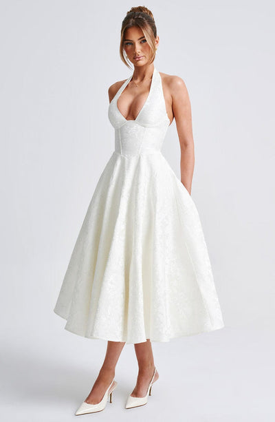 Catalina| Romantic Midi Dress