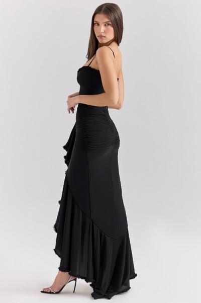 FLAVIA Ruffle Maxi Dress