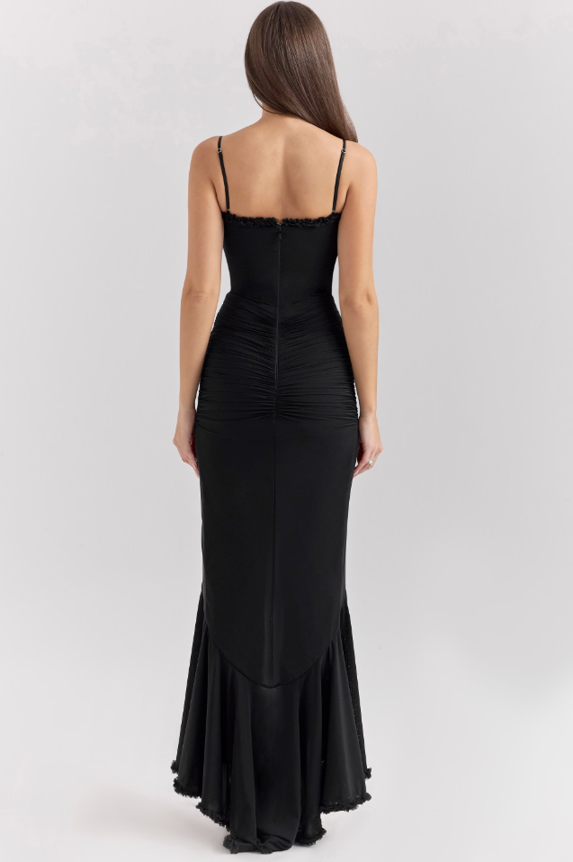 FLAVIA Ruffle Maxi Dress